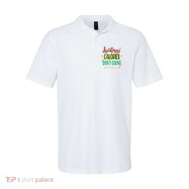 Christmas Calories Dont Count Funny Polo