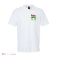 Christmas Calories Dont Count Funny Polo thumb 0