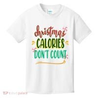 Christmas Calories Dont Count Funny Kids T-Shirt thumb 0