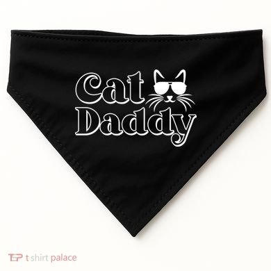 Cool Cat Daddy USA-Made Doggie Bandana