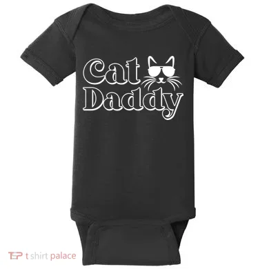 Cool Cat Daddy Baby Bodysuit