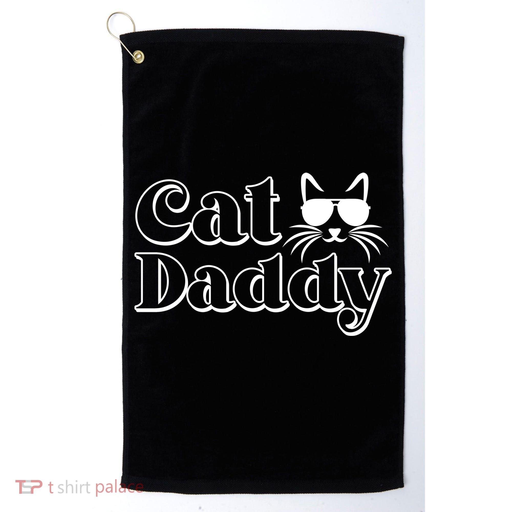 Cool Cat Daddy Golf Towel