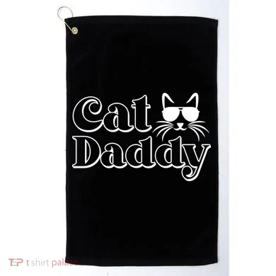 Cool Cat Daddy Golf Towel