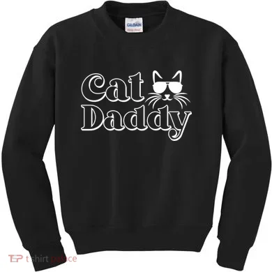 Cool Cat Daddy Kids Sweatshirt