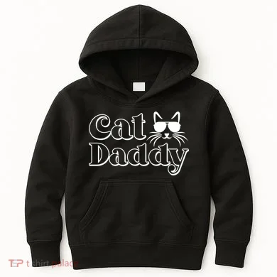 Cool Cat Daddy Kids Hoodie