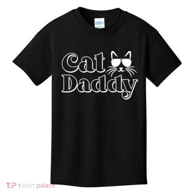 Cool Cat Daddy Kids T-Shirt