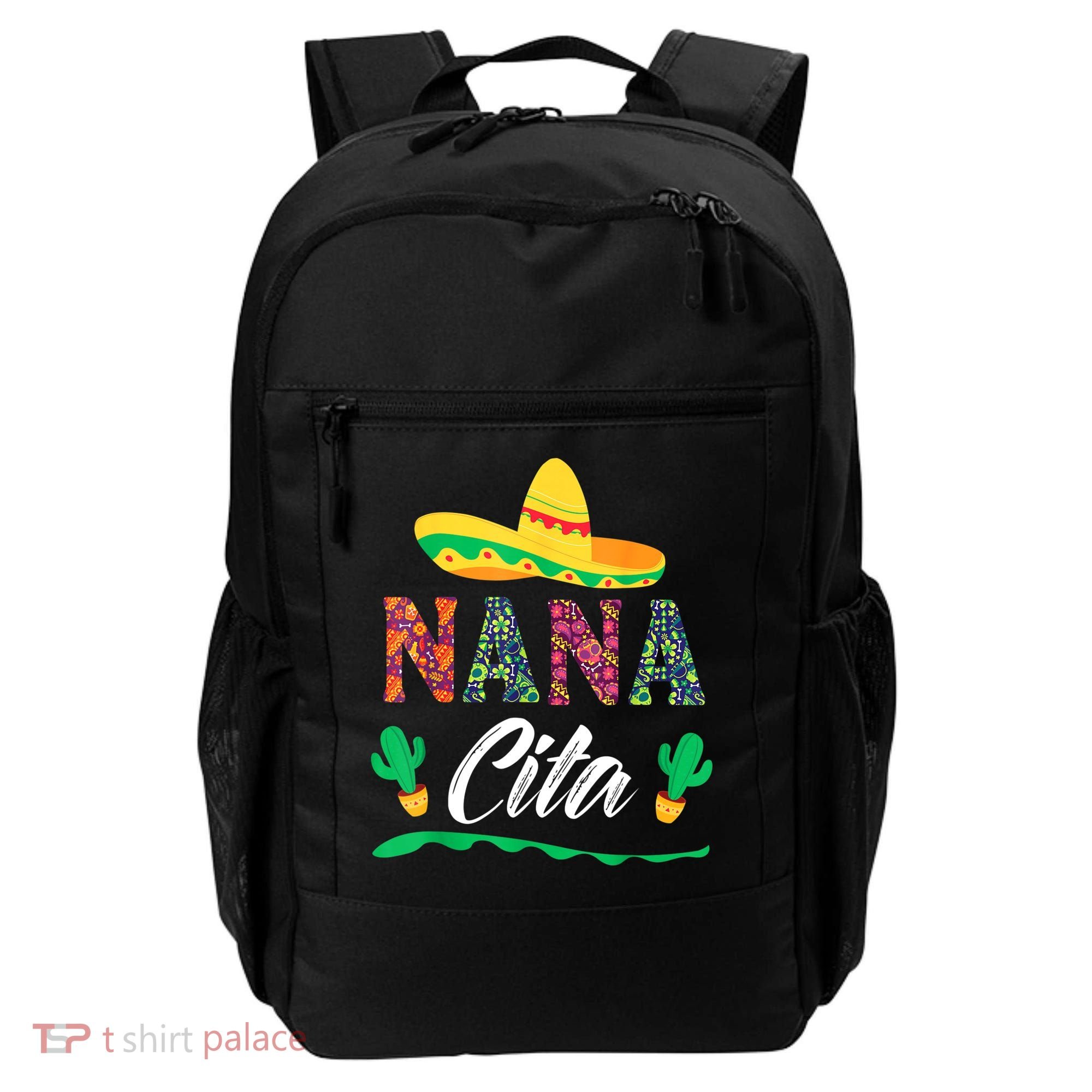 Cactus Cinco De Mayo Costume Mexican Nacho Average Nana Cita Backpack