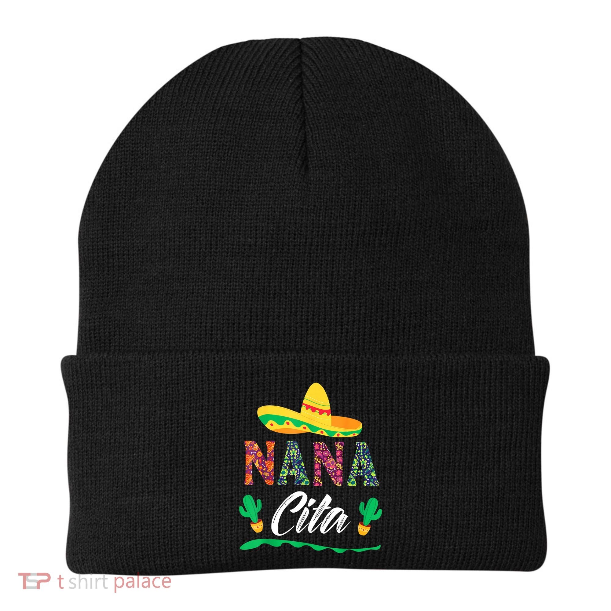 Cactus Cinco De Mayo Costume Mexican Nacho Average Nana Cita Beanie