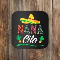 Cactus Cinco De Mayo Costume Mexican Nacho Average Nana Cita Coaster thumb 0
