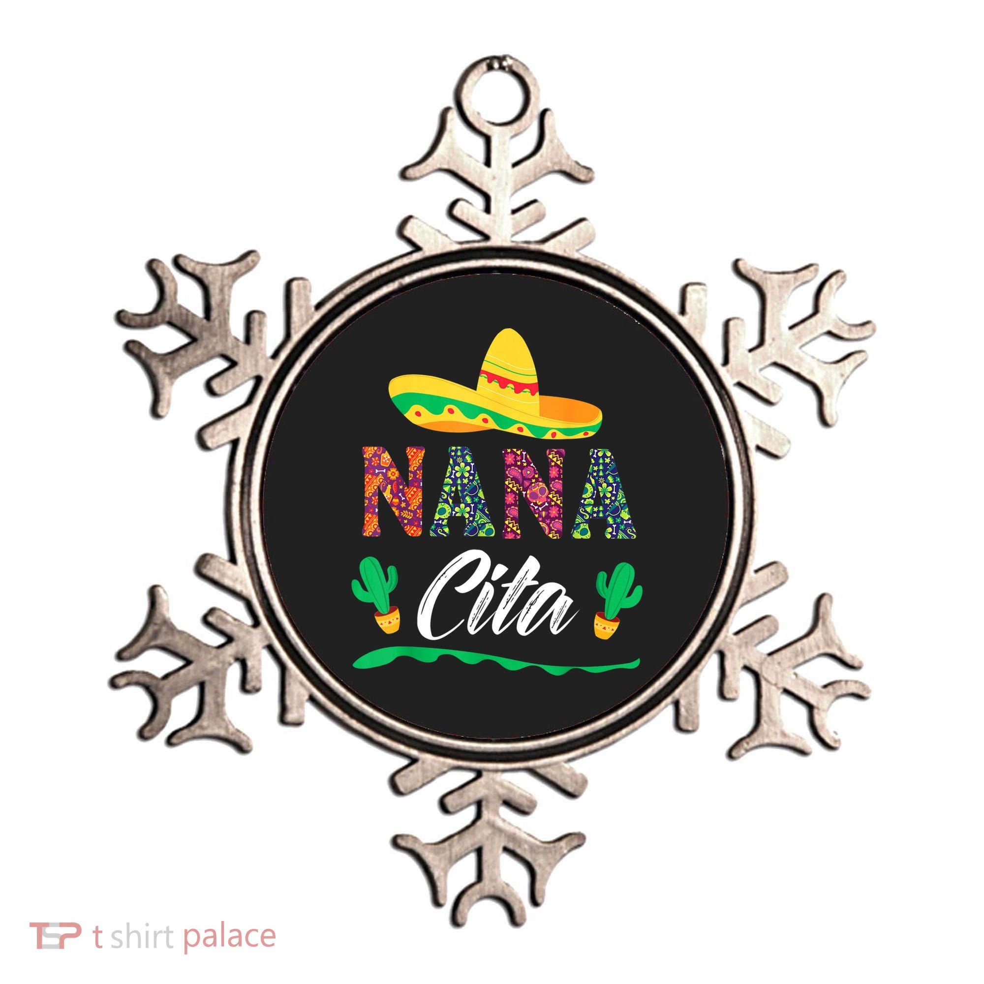 Cactus Cinco De Mayo Costume Mexican Nacho Average Nana Cita Ornament