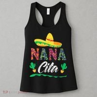 Cactus Cinco De Mayo Costume Mexican Nacho Average Nana Cita Women's Tank Top thumb 3