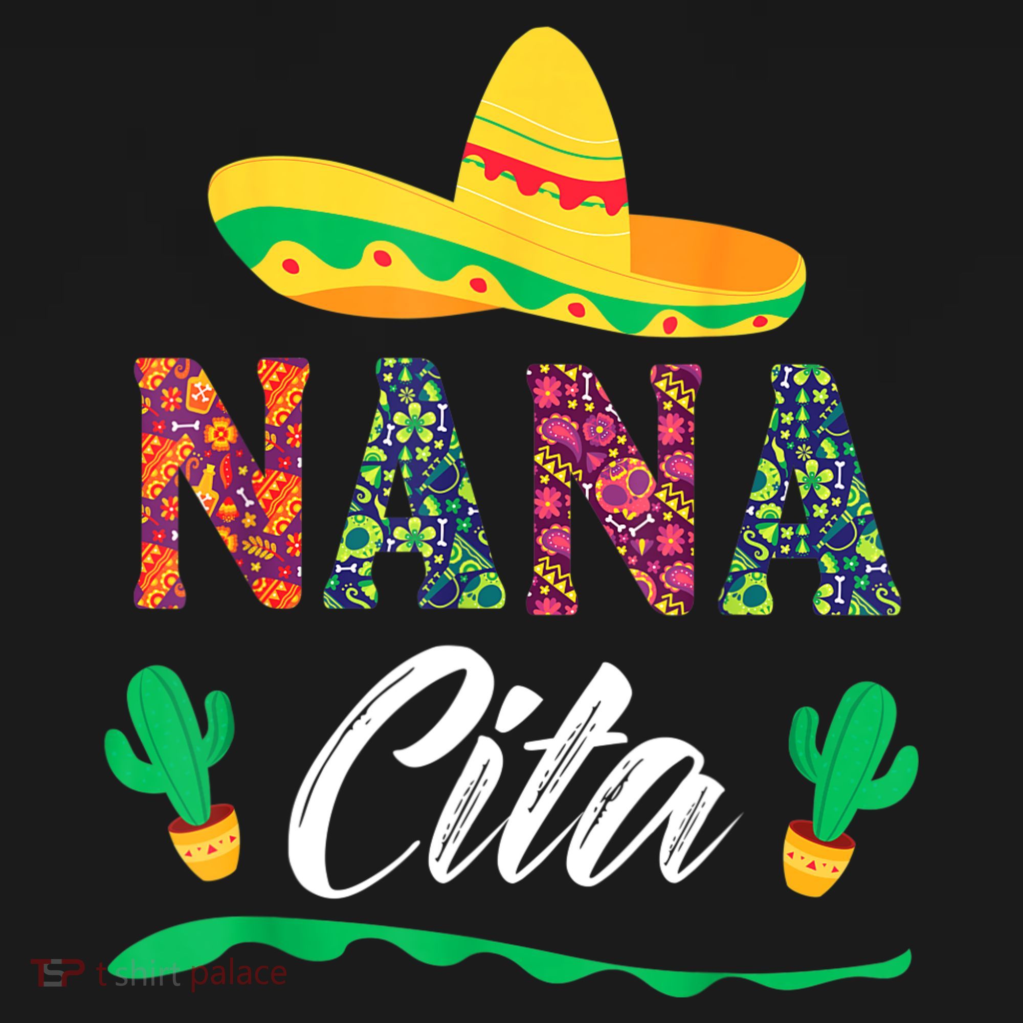 Cactus Cinco De Mayo Costume Mexican Nacho Average Nana Cita Women's Tank Top