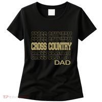 Cross Country Dad In Modern Stacked Lettering Women's T-Shirt thumb 0