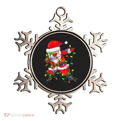Cute Christmas Dabbing Santa Lights Ornament