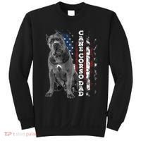 Cane Corso Dad Dog Owner Italian Mastiff Usa American Flag Sweatshirt thumb 0