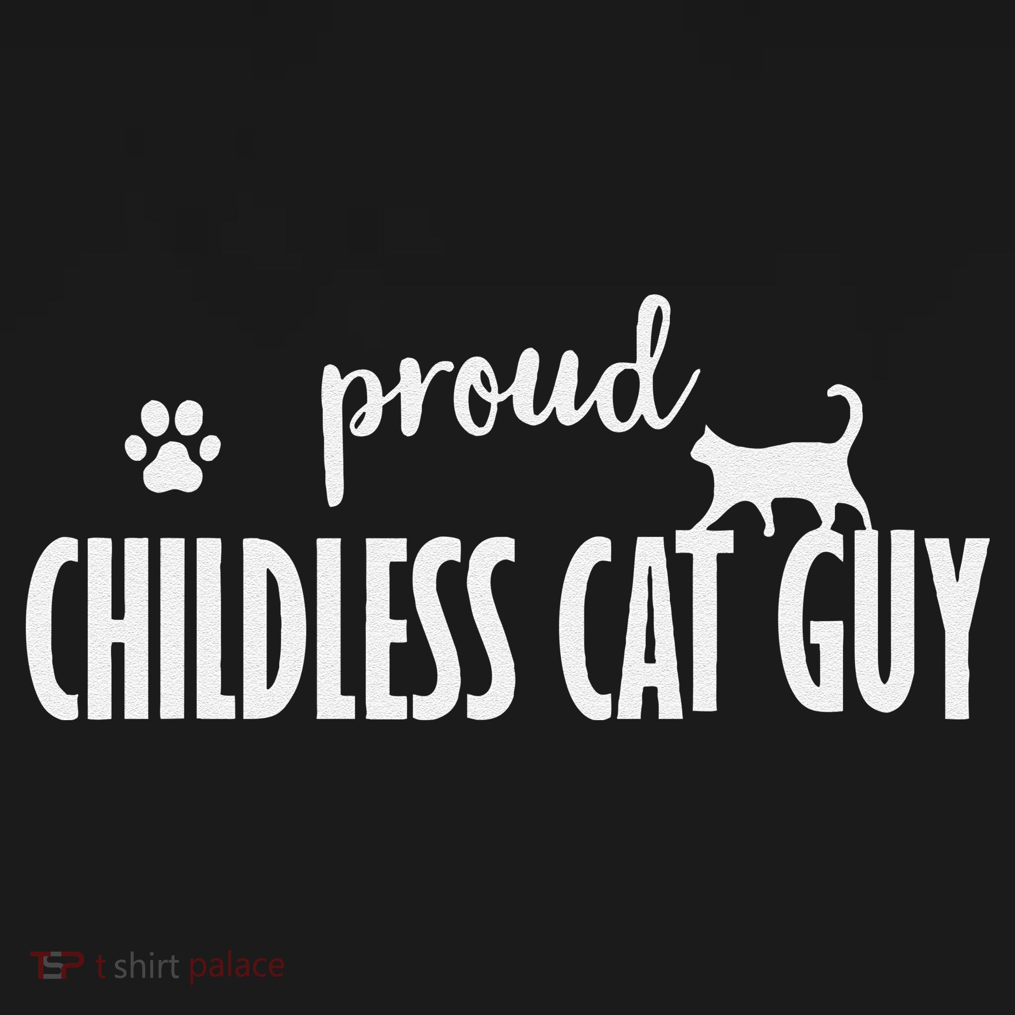 Childless Cat Dudes Scat Dad Proud Childless Cat Guy Doggie Tank