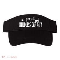 Childless Cat Dudes Scat Dad Proud Childless Cat Guy Visor thumb 0