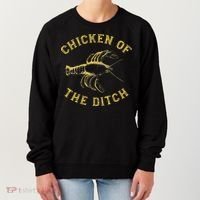 Crawfish Chicken Ditch Retro Cajun Food Gif Women's Sweatshirt thumb 0