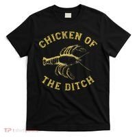Crawfish Chicken Ditch Retro Cajun Food Gif T-Shirt thumb 0