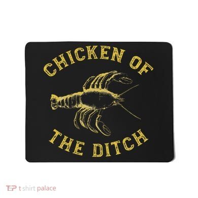 Crawfish Chicken Ditch Retro Cajun Food Gif Mousepad
