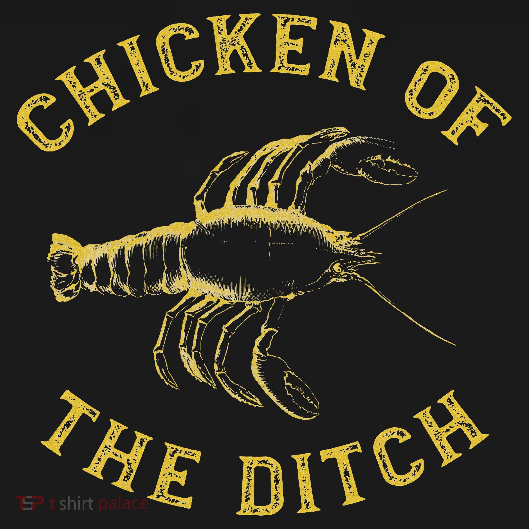 Crawfish Chicken Ditch Retro Cajun Food Gif Mousepad