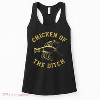 Crawfish Chicken Ditch Retro Cajun Food Gif Women's Tank Top thumb 0