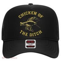 Crawfish Chicken Ditch Retro Cajun Food Gif Hat thumb 0