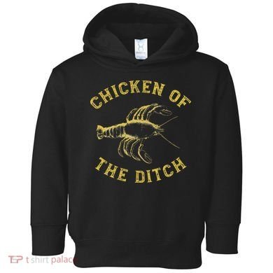 Crawfish Chicken Ditch Retro Cajun Food Gif Toddler Hoodie
