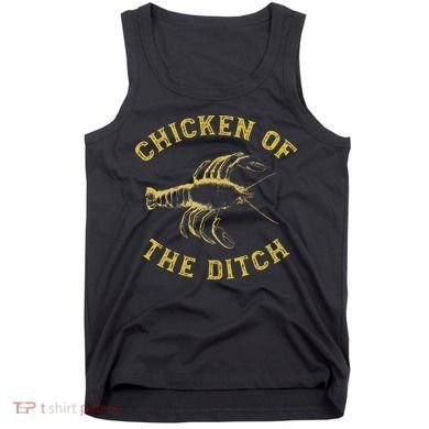 Crawfish Chicken Ditch Retro Cajun Food Gif Tank Top