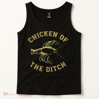 Crawfish Chicken Ditch Retro Cajun Food Gif Tank Top thumb 2