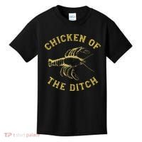 Crawfish Chicken Ditch Retro Cajun Food Gif Kids T-Shirt thumb 0