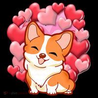 Cute Corgi Dog Valentines Day Love Heart Gift Coffee Mug thumb 5