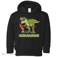 Curlsaurus Curler Dinosaur Sport Toddler Hoodie thumb 0