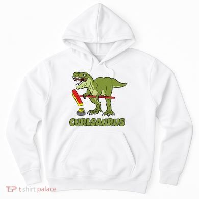 Curlsaurus Curler Dinosaur Sport Hoodie