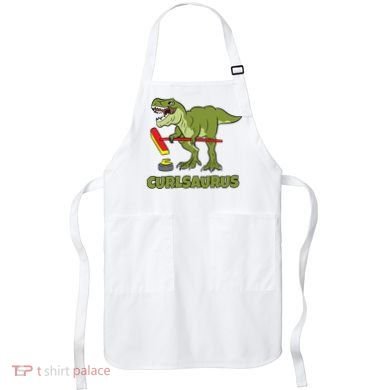 Curlsaurus Curler Dinosaur Sport Apron