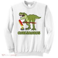 Curlsaurus Curler Dinosaur Sport Sweatshirt thumb 0