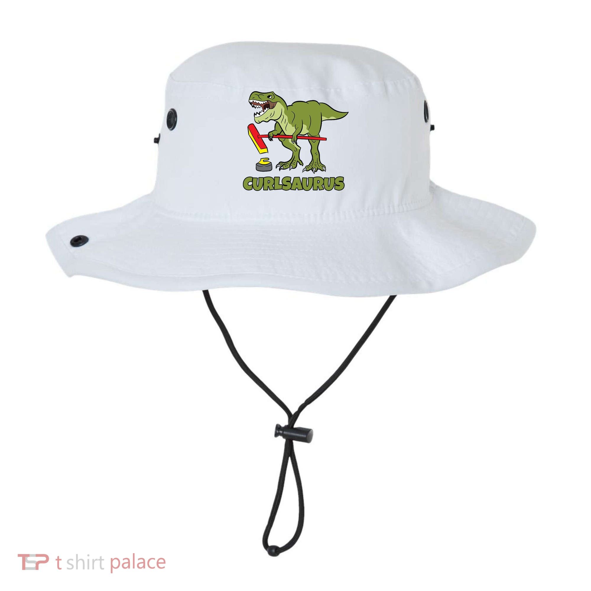 Curlsaurus Curler Dinosaur Sport Bucket Hat