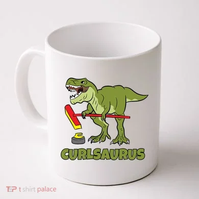 Curlsaurus Curler Dinosaur Sport Coffee Mug