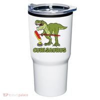 Curlsaurus Curler Dinosaur Sport Tumbler thumb 0