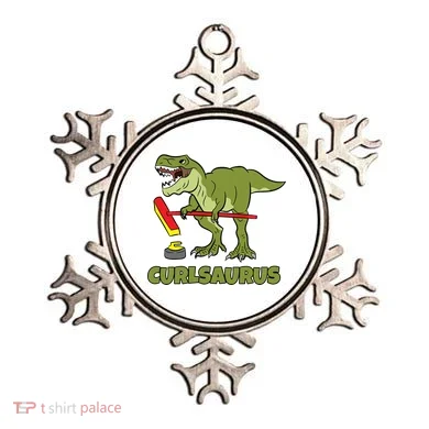 Curlsaurus Curler Dinosaur Sport Ornament
