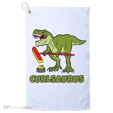 Curlsaurus Curler Dinosaur Sport Golf Towel