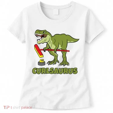 Curlsaurus Curler Dinosaur Sport Women's T-Shirt