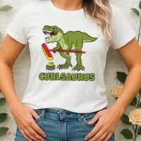 Curlsaurus Curler Dinosaur Sport Women's T-Shirt thumb 2