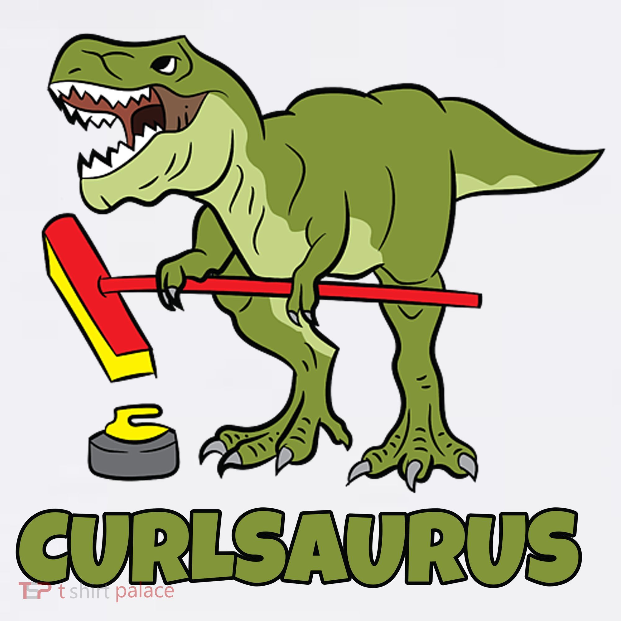 Curlsaurus Curler Dinosaur Sport Women's T-Shirt