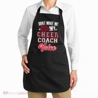 Cheerleading Coach Don't Make Me Use My Cheer Coach Voice Apron thumb 2