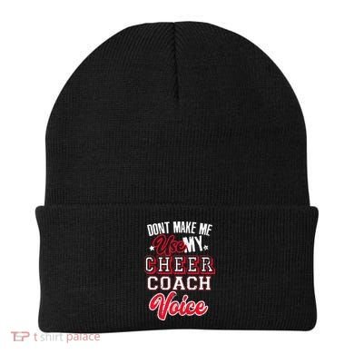 Cheerleading Coach Don't Make Me Use My Cheer Coach Voice Beanie