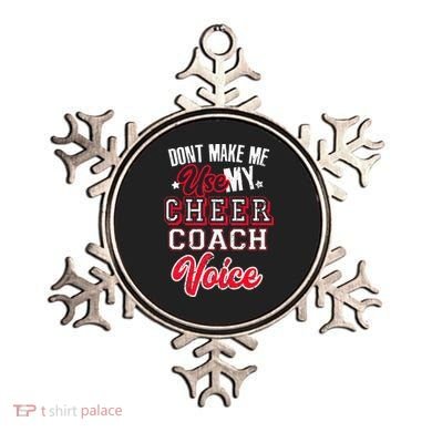 Cheerleading Coach Don't Make Me Use My Cheer Coach Voice Ornament