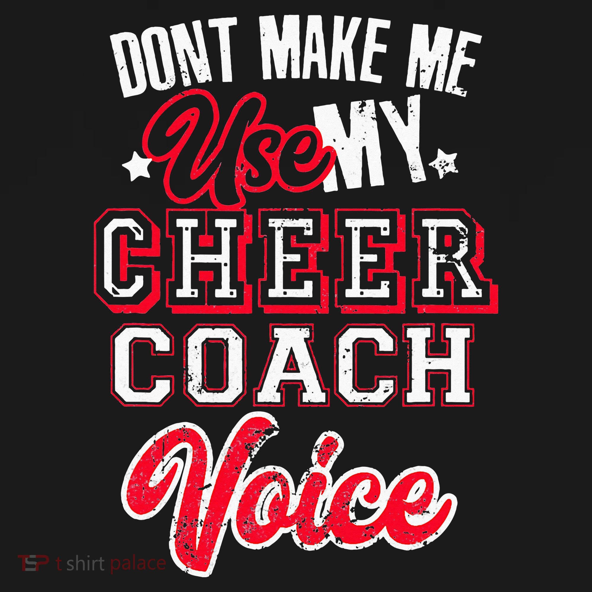 Cheerleading Coach Don't Make Me Use My Cheer Coach Voice Baby Bodysuit