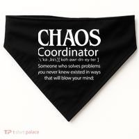 Chaos Coordinator Definition USA-Made Doggie Bandana thumb 0