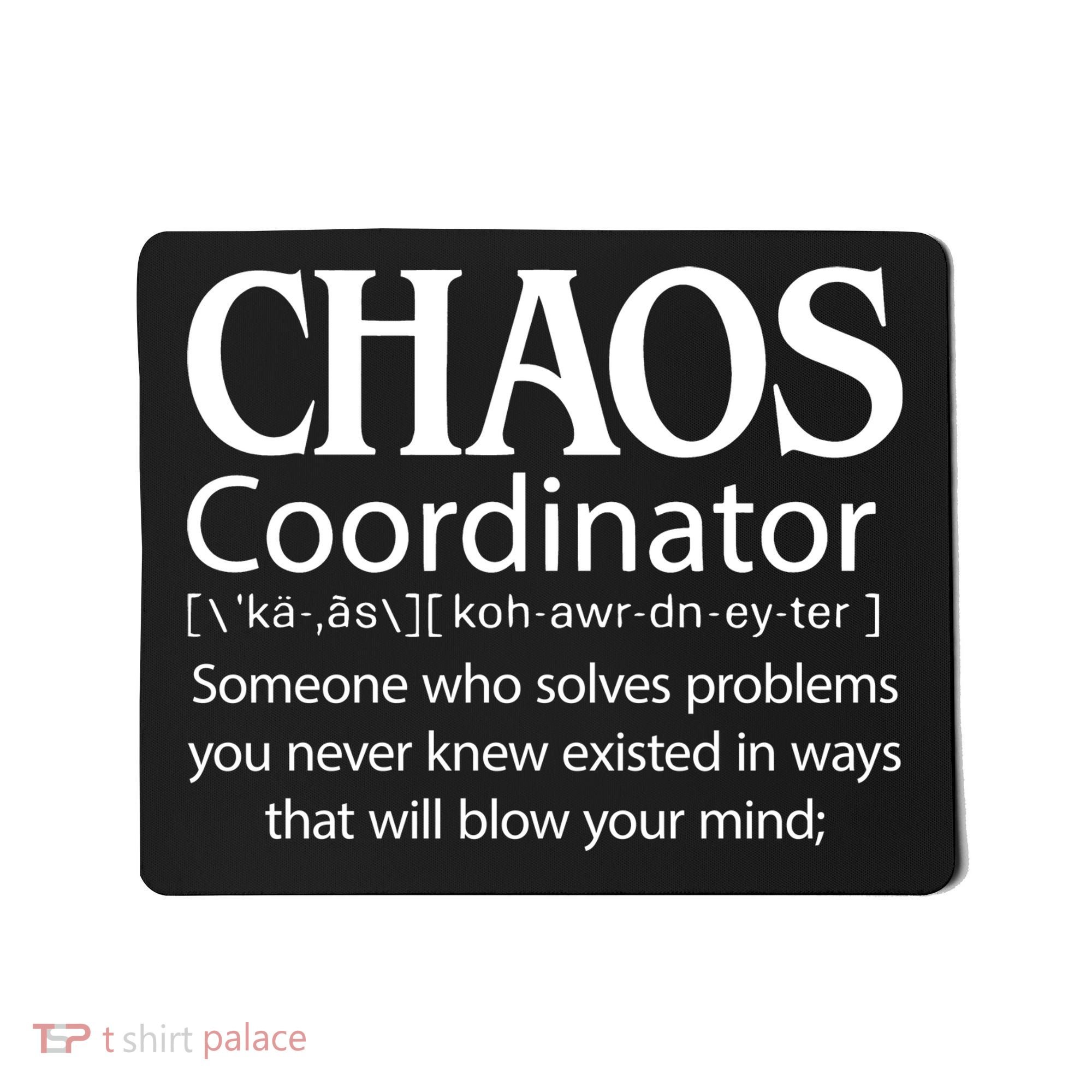 Chaos Coordinator Definition Mousepad